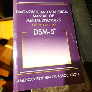 DSM-5 Fifth edition Diagnostic andStatistical Manual of Mental Disorders